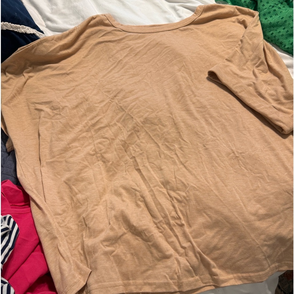 Oversized t-shirt.